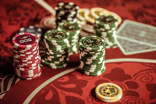 Live casino table with multiple camera angles